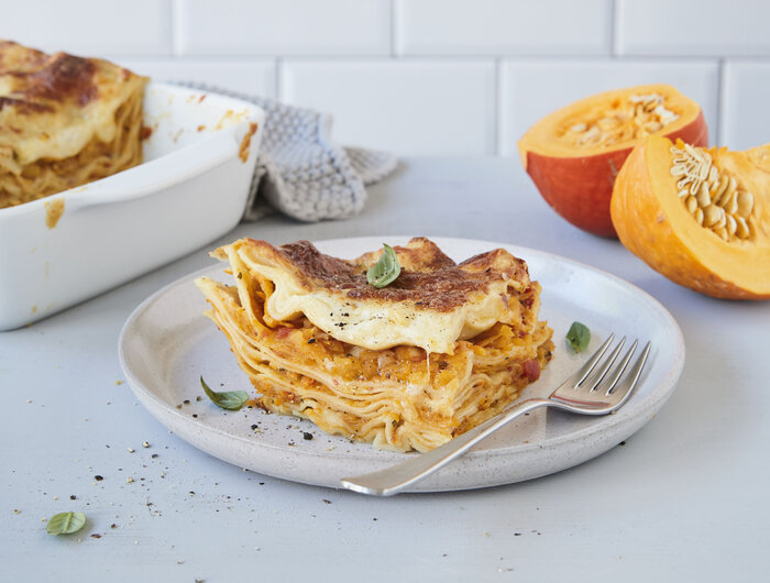 Kürbislasagne